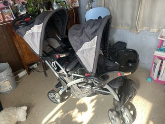 Sit And Stand Double Stroller