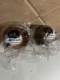 Set of 2 “Jack in the Box” Heads with Hair & Face Hangers for Rear View Mirror/Anywhere