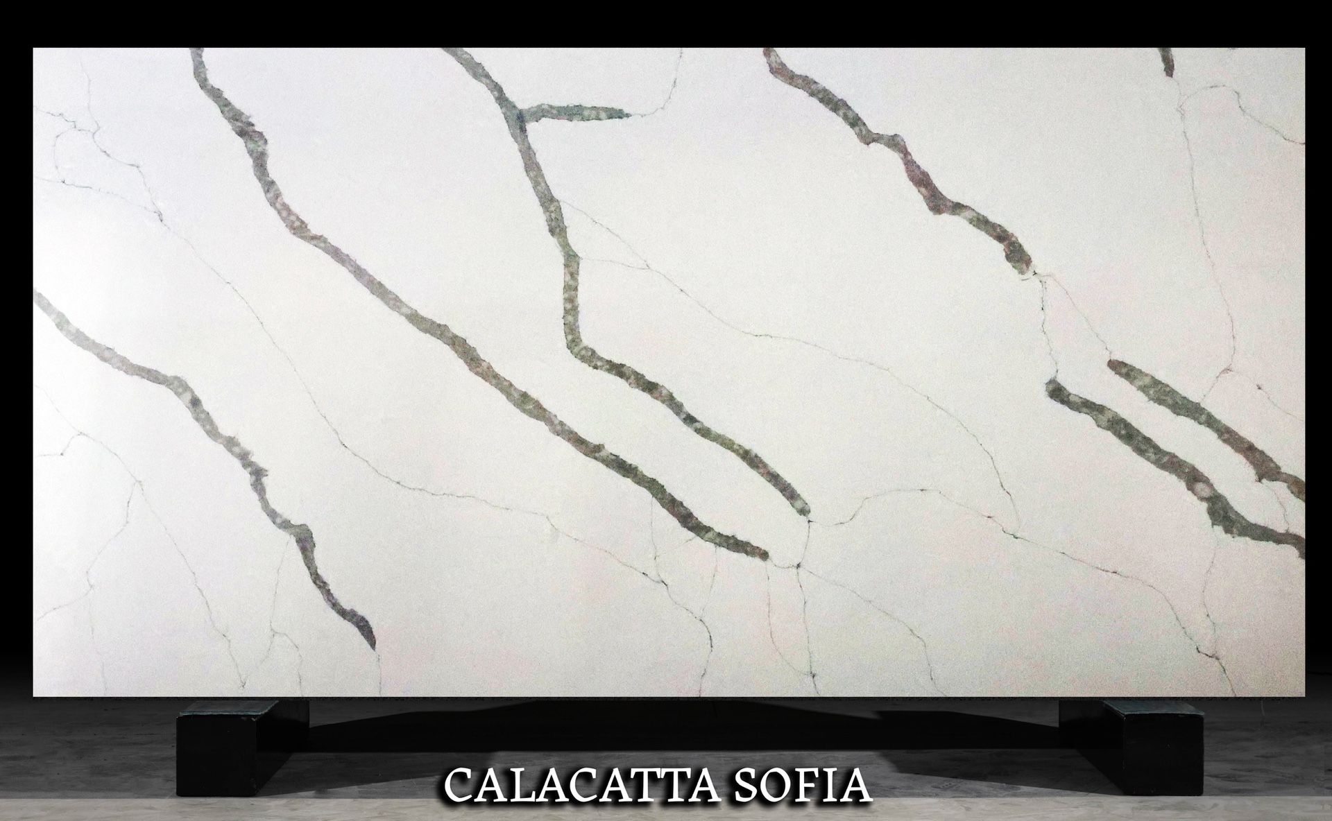 SUPER JUMBO CALACATTA QUARTZ SOFIA 130x78 2cm. KITCHEN COUNTER TOPS SLABS Granite Granito Cuarzo Quarzite Meseta Marble Marmol 📞786/303/5147