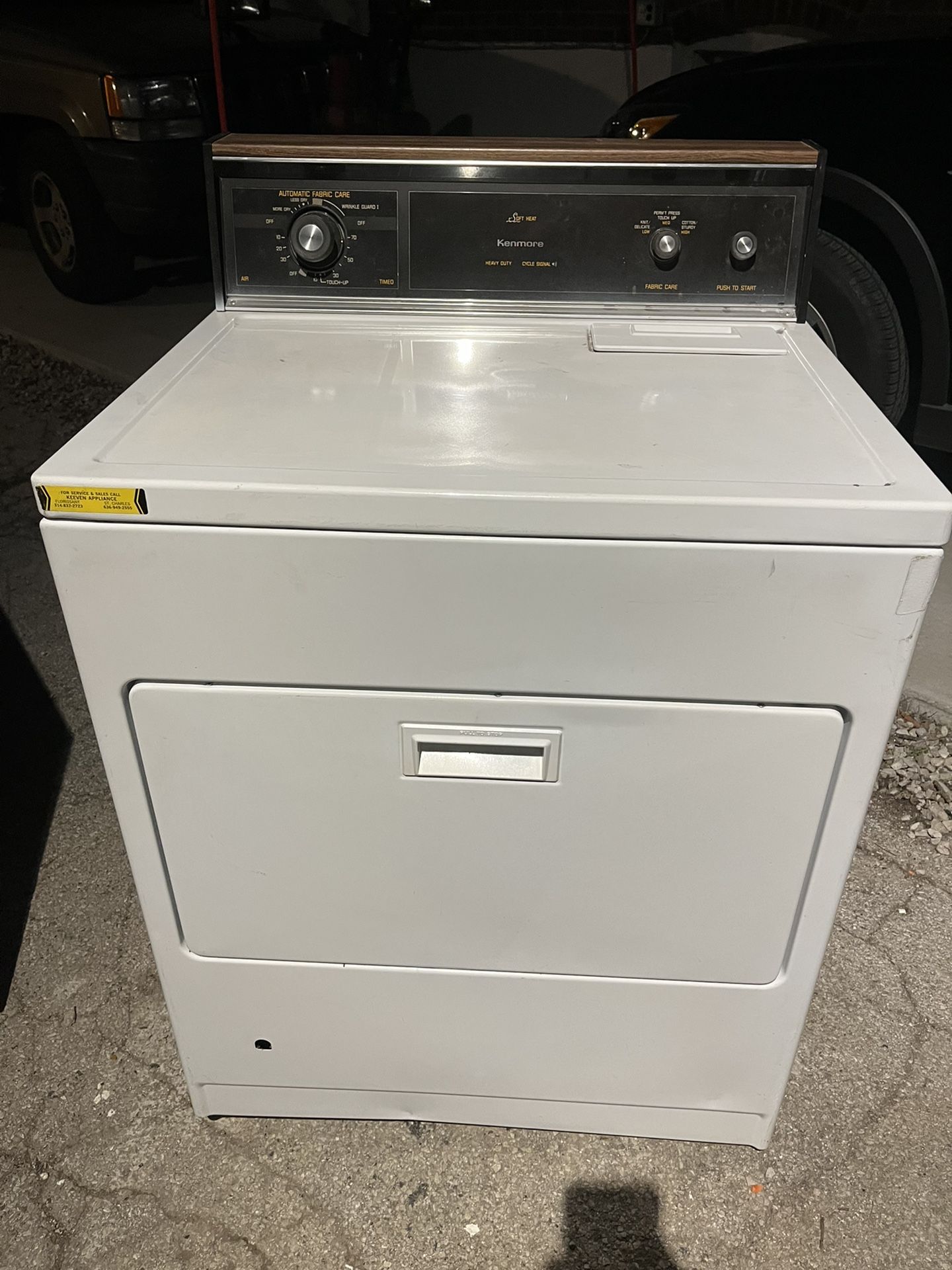 Kenmore Electric Dryer
