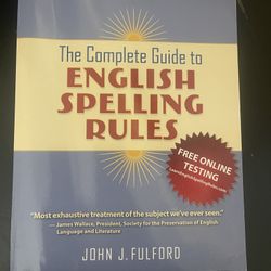 The Complete guide To English Spelling Rules
