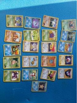 Vintage pokemon cards set 2