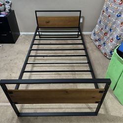 Twin Bed, Twin Size Bed Frame 