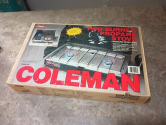 Coleman Two Burner Propane Stove 