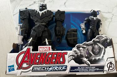 New MARVEL Avengers Mech Strike Suit BLACK PANTHER Wakanda Forever Action Figure