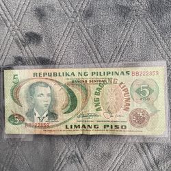 PHILIPPINE 5 PISO