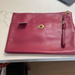 Coach Legacy Leather Clutch