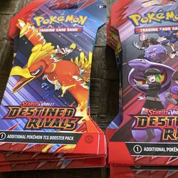 12 Pokemon destined rivals packs  $100