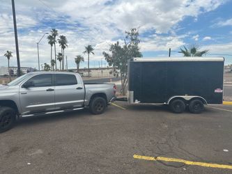 enclosed trailer