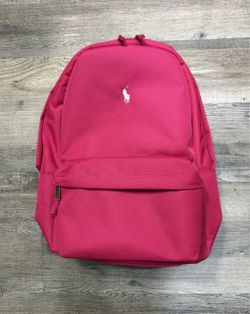 Polo Ralph Lauren Pink Logo Backpack