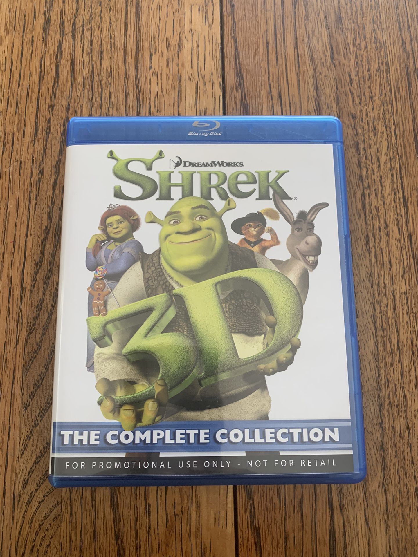 Blu-ray Disc 3-Disc Set, Forever After Shrek 3D DreamWorks The Complete Collection