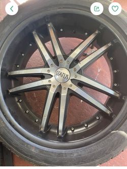 20 Inch Status Rims And Tires Universal 5 Lug