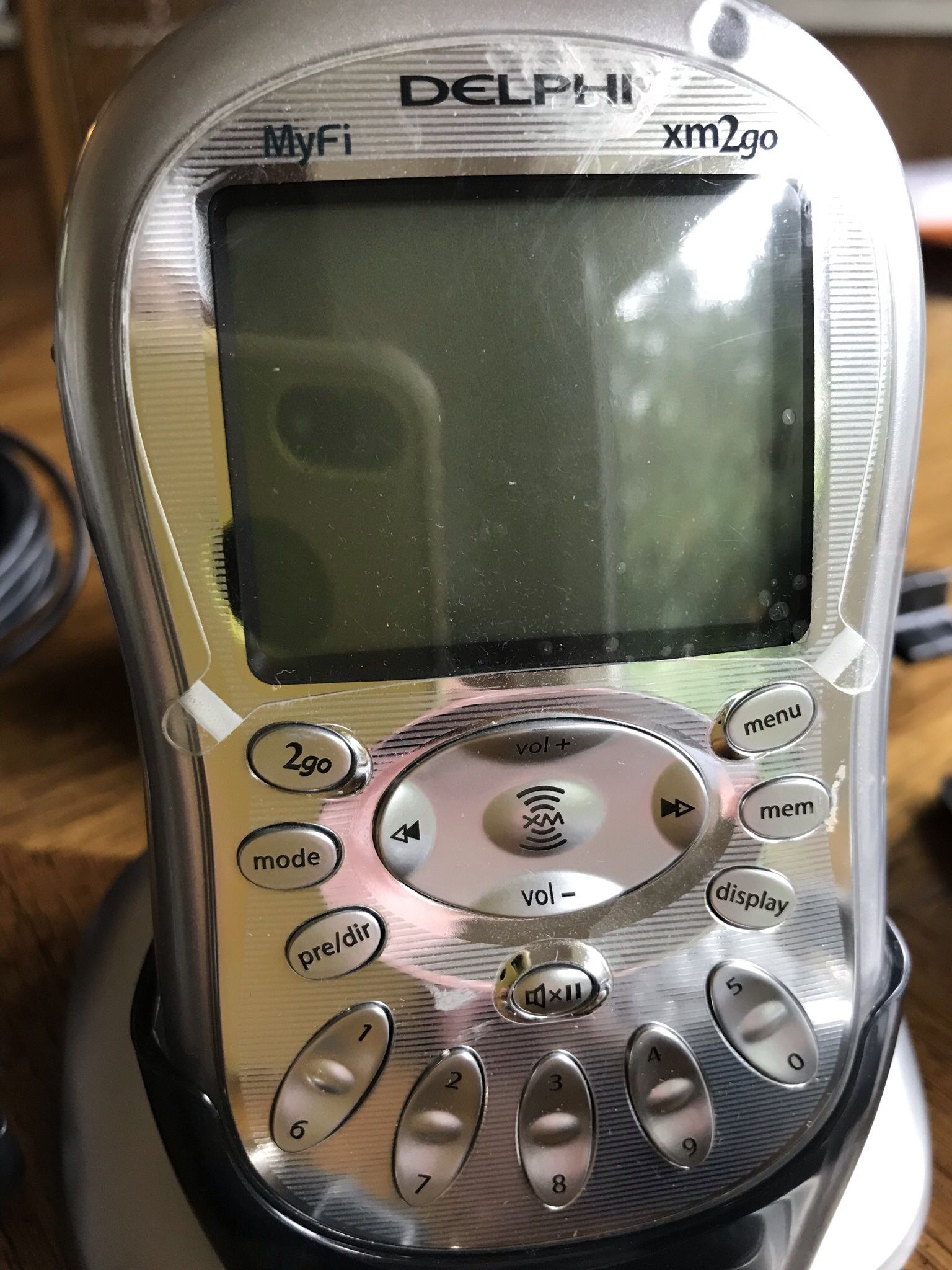 XM Radio Receiver and Remote