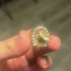 Gold Ring Horseshoe! 10K 
