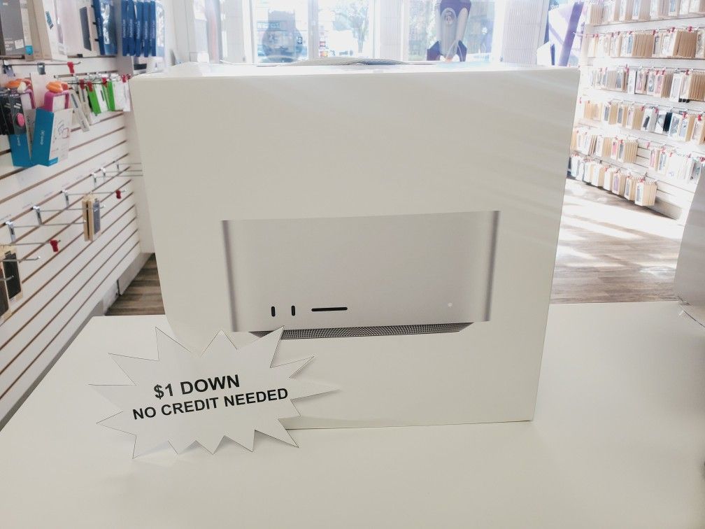 Apple Mac Studio 2022 Computer- Pay $1 DOWN AVAILABLE - NO CREDIT NEEDED