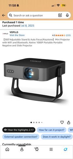 Projector mini