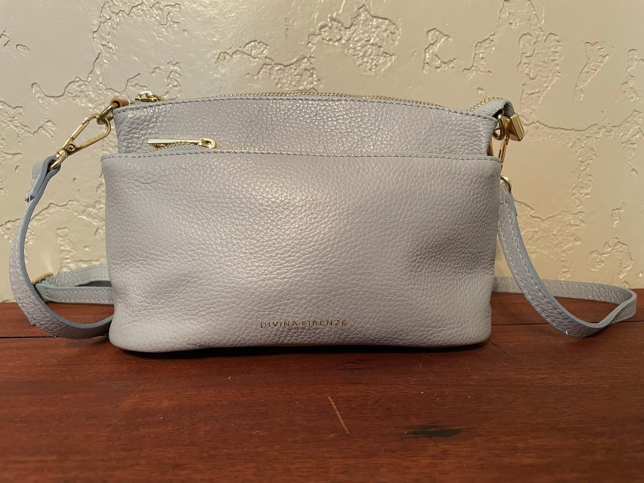 Divina Firenze Soft Blue Handbag/Purse