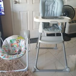 High Chair And Swing 