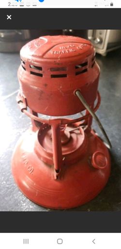 Antique red lantern #40