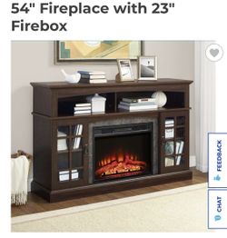 Tv Stand With Fire Place