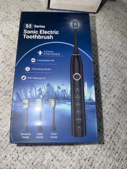 New!! S5 Sonic Electric Toothbrush  BRAND NEW FACTORY SEALED