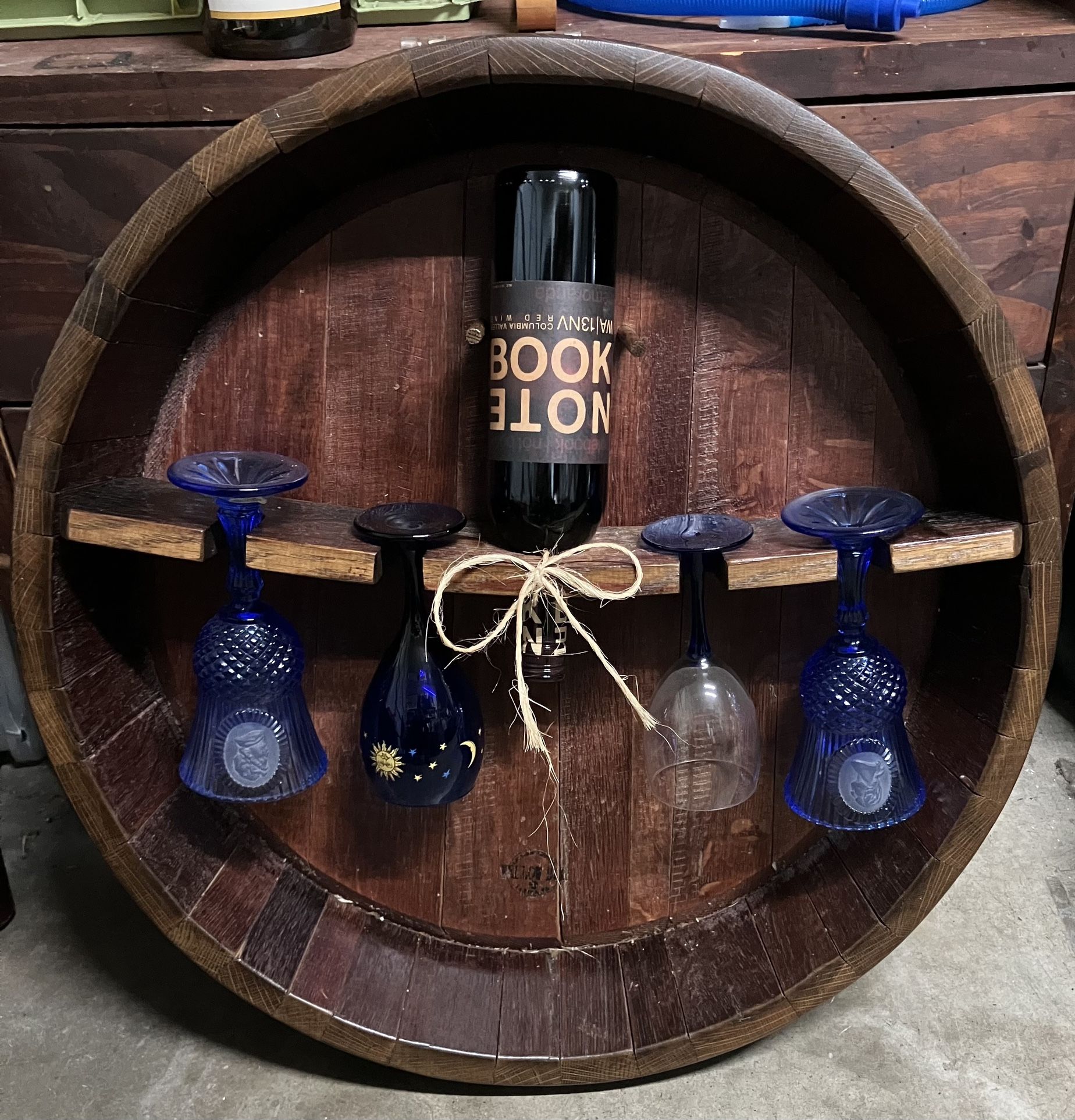Wine Barrel Decor