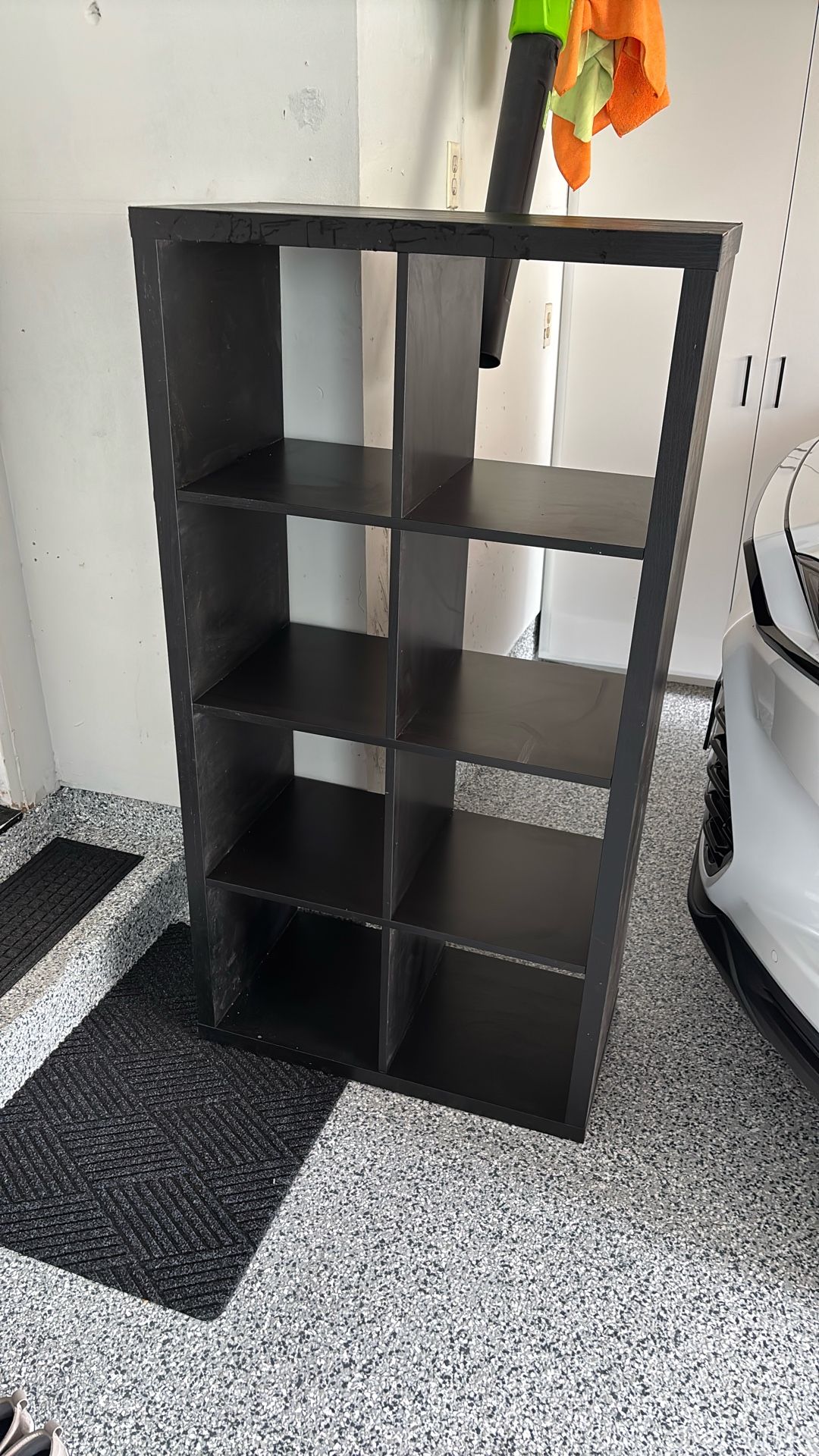 Storage shelves