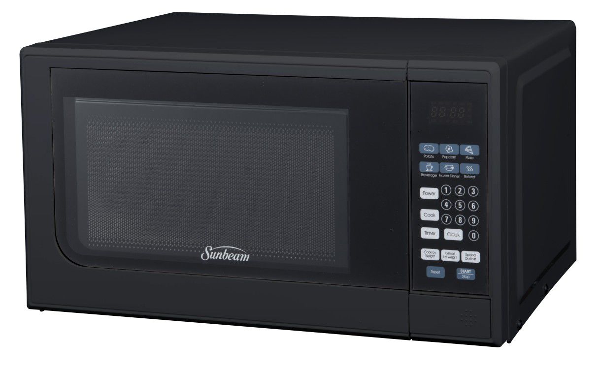 Sunbeam 0.7 cu ft 700 Watt Microwave Oven - Black - was $59, now $27