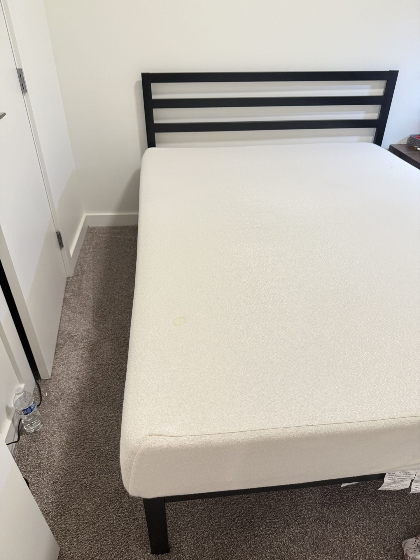 Queen Size Bed Frame + Mattress for Sale