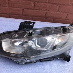 2016-2018 Honda Civic Headlight Left Side