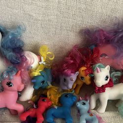 Dolls, ponies, and accessories