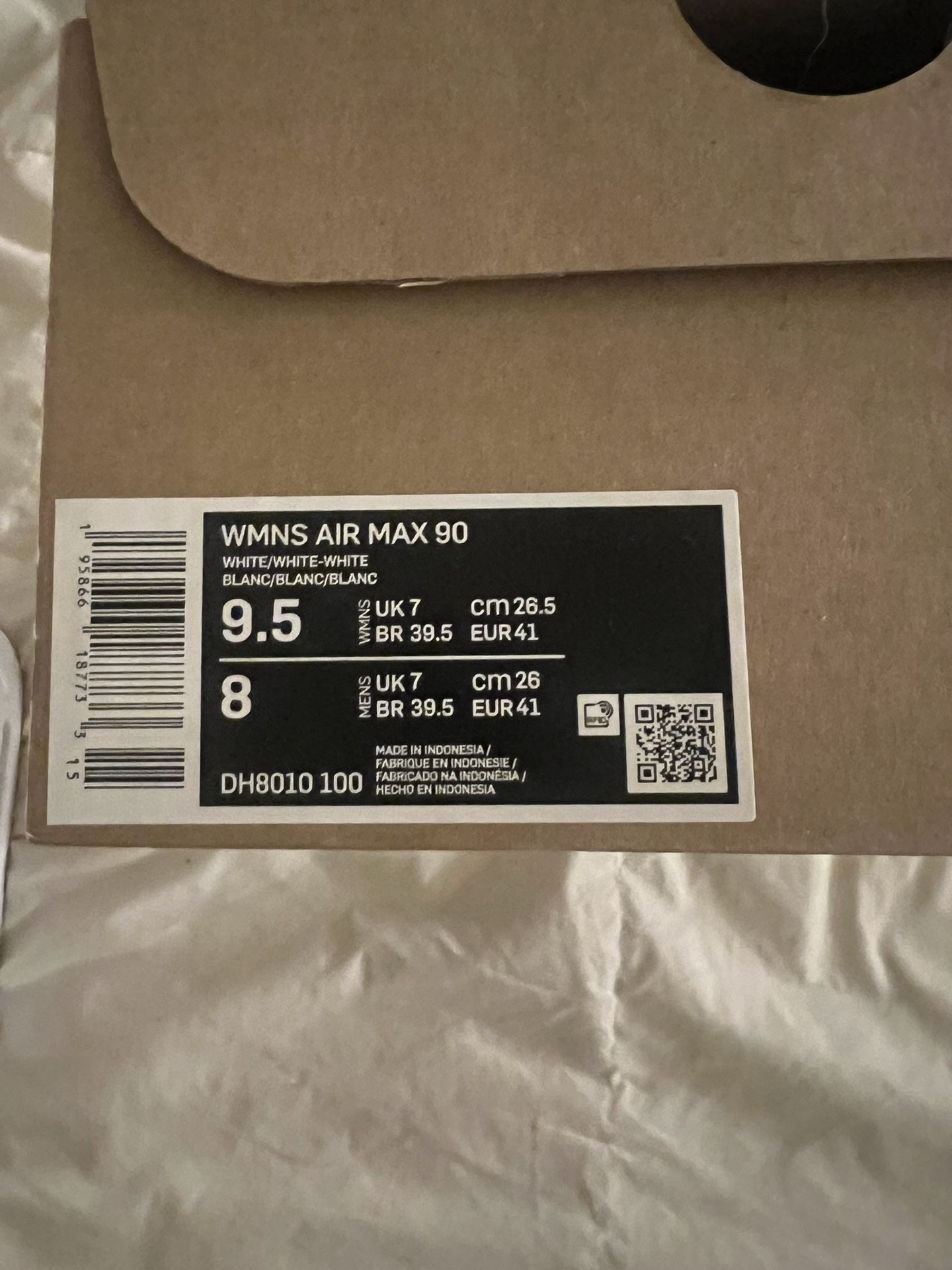 Women’s Airmax 90s White