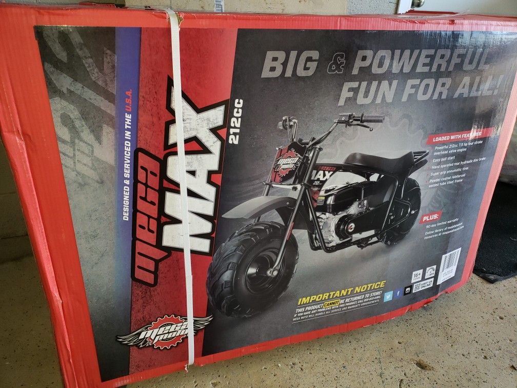 Mega moto 212cc mega sale max mini bike