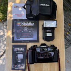 Nishika N8000 3D 35mm Film Camera 