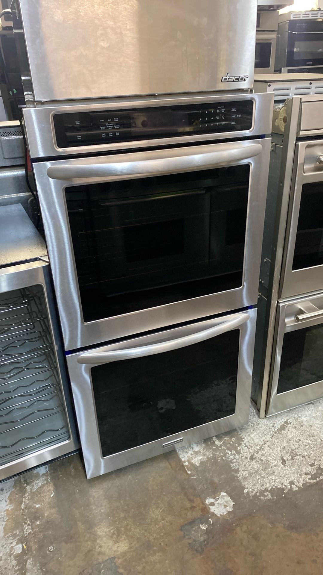 27” KITCHENAID DOUBLE WALL CONVECTION OVEN
