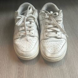 white nike dunks 