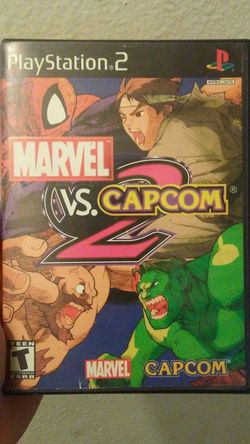 Playstation 2 Marvel vs capcom 2