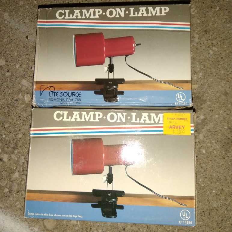 Vintage Lamps NIB