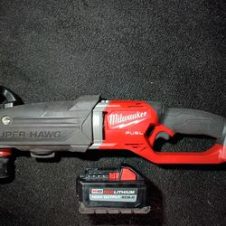 Milwaukee 2811-20 M18 FUEL 18V Super Hawg Right Angle Drill w/ Batt