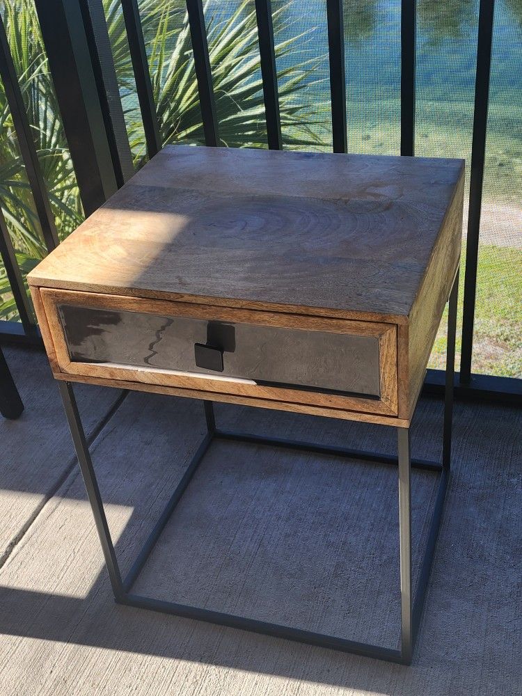 Single Drawer Side Table