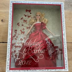Collectors holiday Barbie 2012 