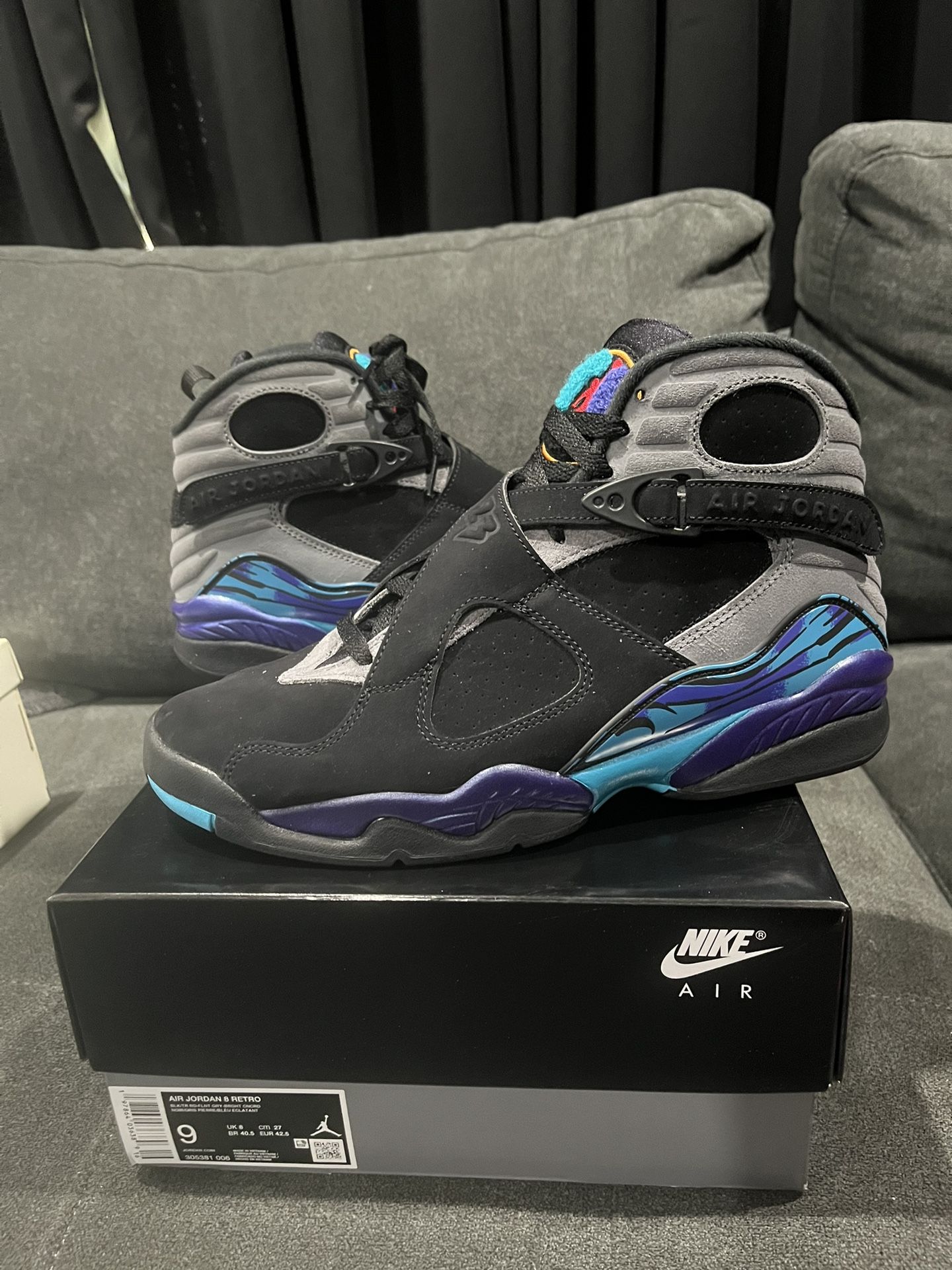 Air Jordan 8 “Aqua Size 9