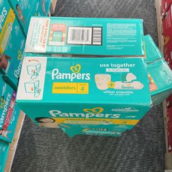 Pampers Swaddlers Size 4 Count 66 $26.00