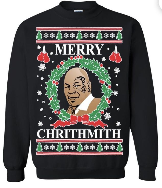 Mike Tyson Christmas Sweater (3 Colors)