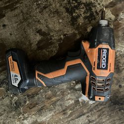 Ridged Drill Impact Driver 