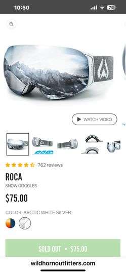 **Reduced.!!**UniSex Adult WildHorn Roca Ski & SnowBoard Goggles-NEW