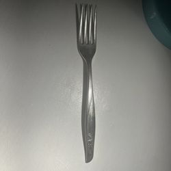 Gorham Sterling Fork C Rose Pattern