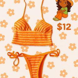 Orange Bikini Brand New
