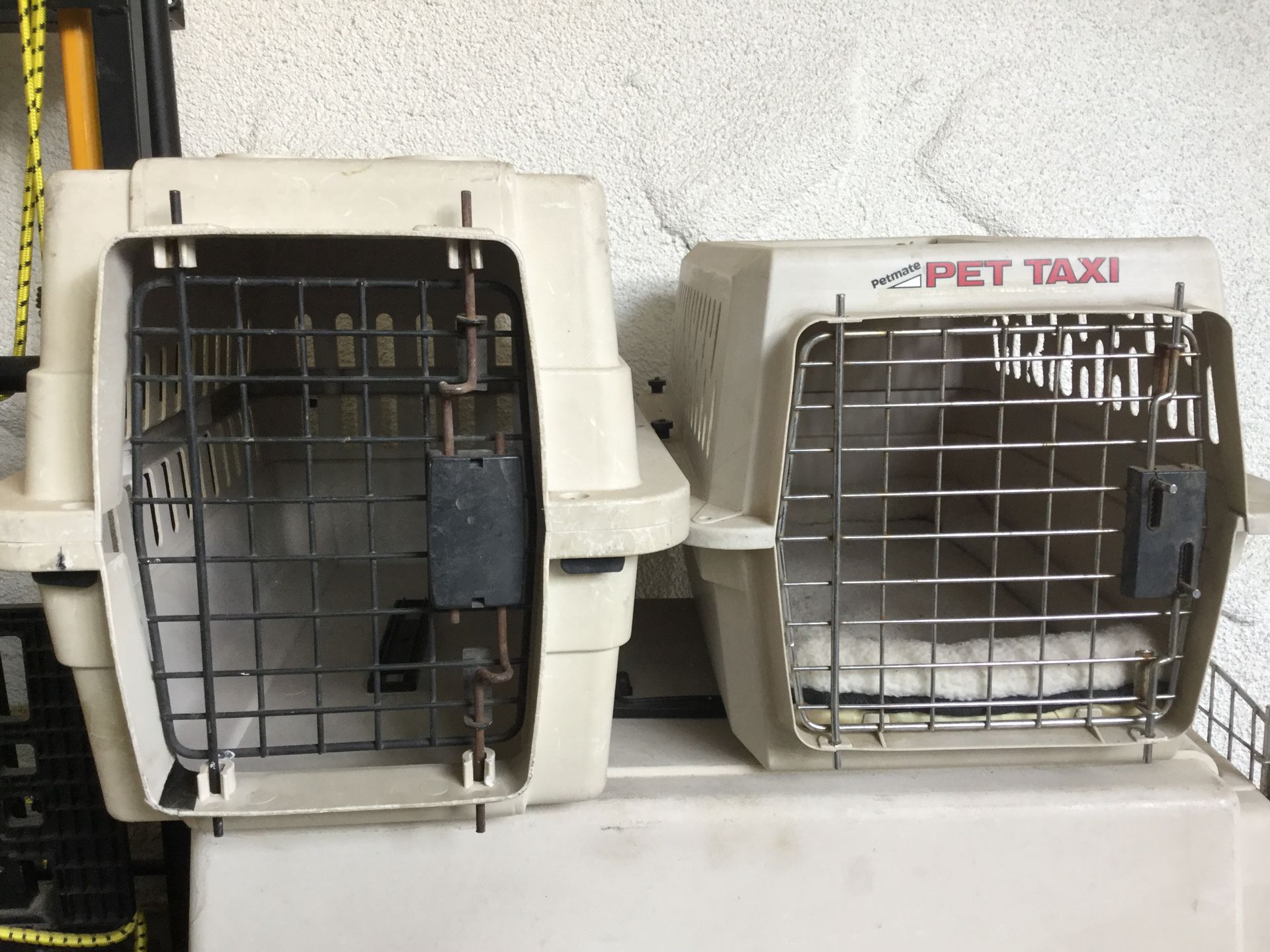 2 Used Dog Crates for Small Dogs