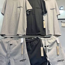 🔥 Essentials Shorts Shirts 